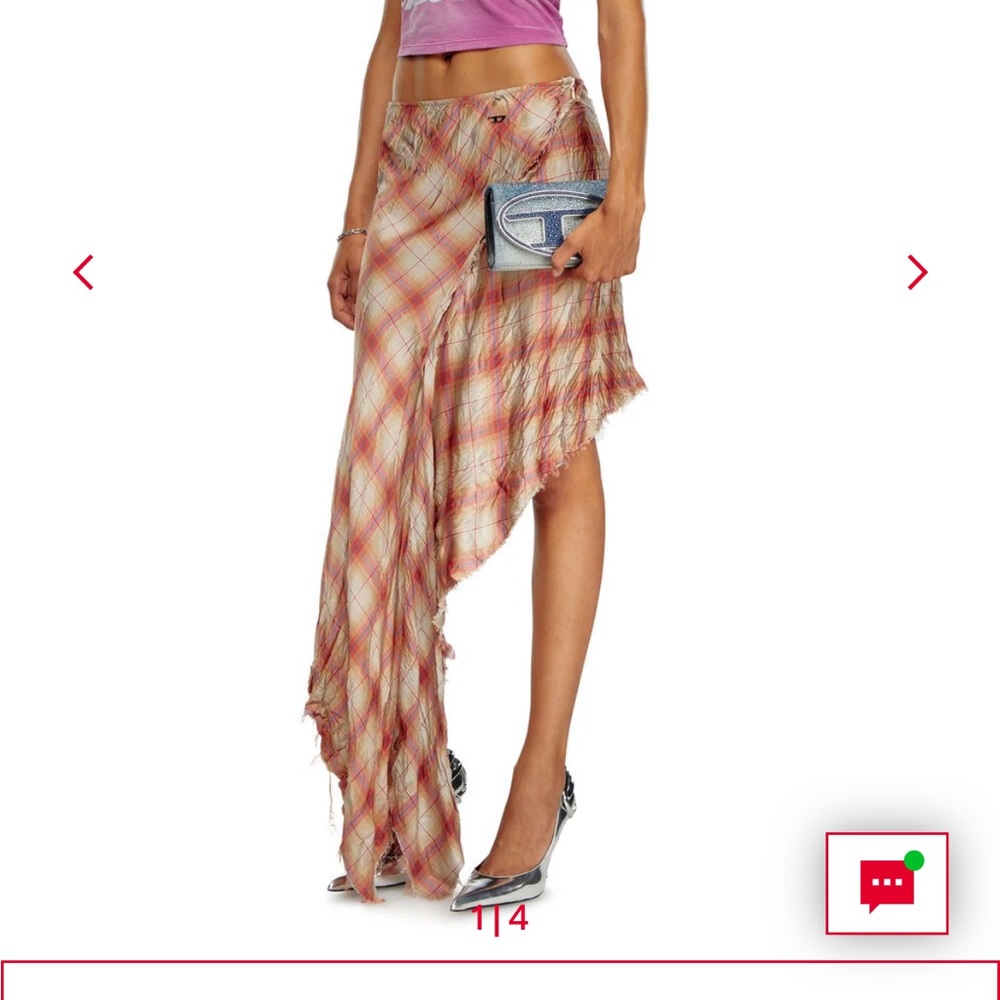 Pink diesel skirt